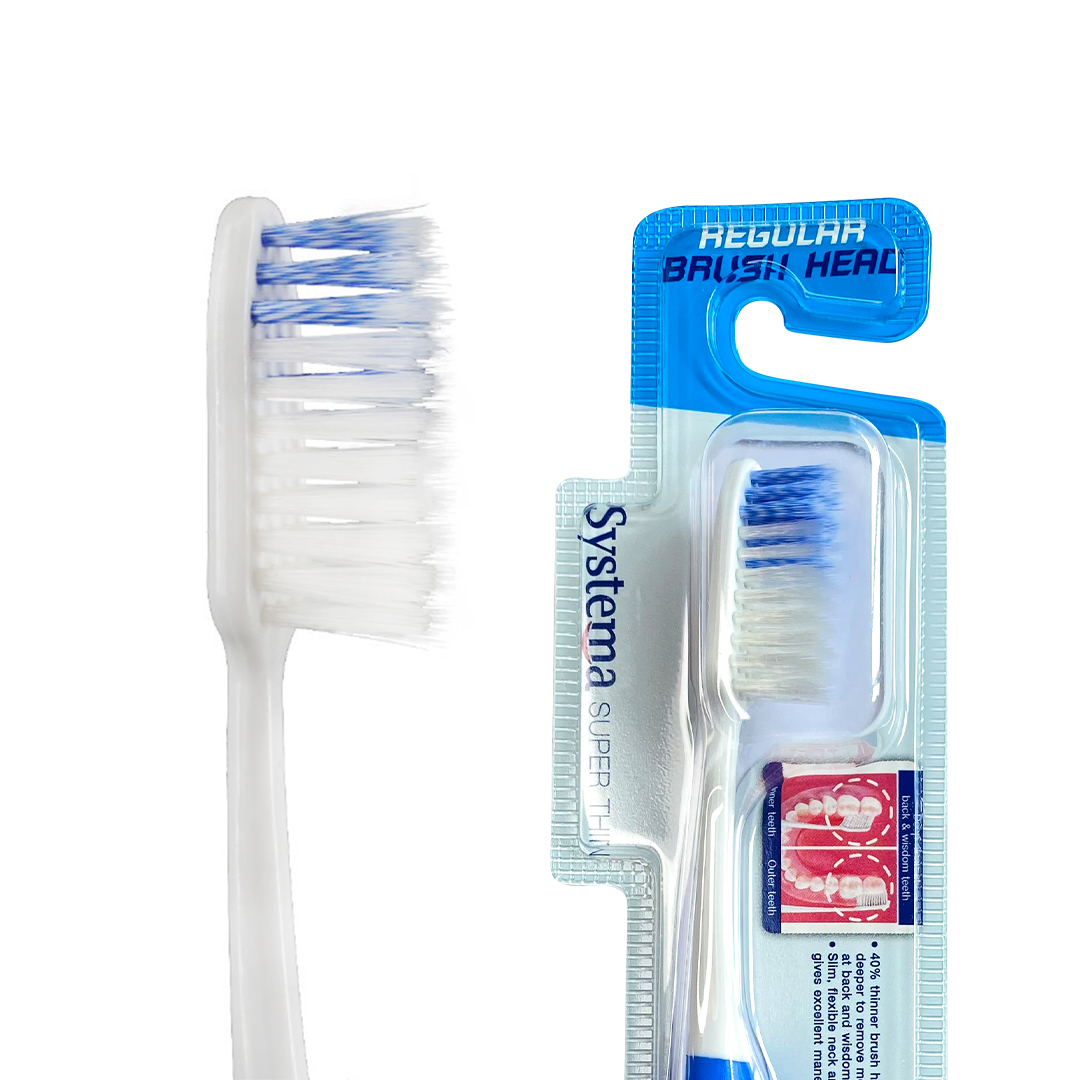 Systema Toothbrushes | Regular Brush Head | Healthygums | Online Systema Toothbrush Store | Buy Systema Toothbrushes Online